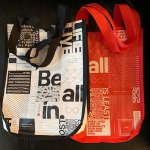 FOUR New Unused Lululemon Bags